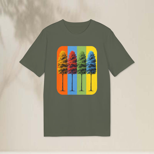 Four Seasons Pop Art Trees