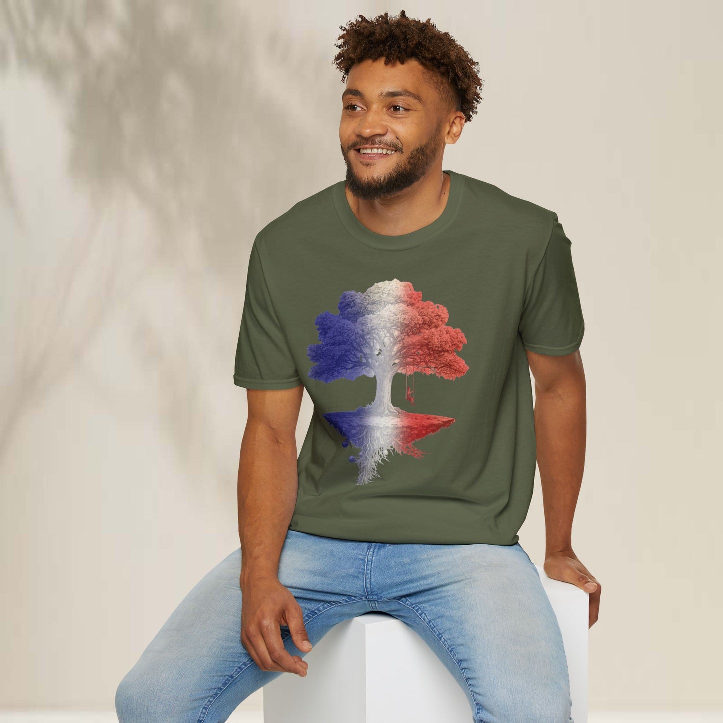 Floating Tree swing - French Edition