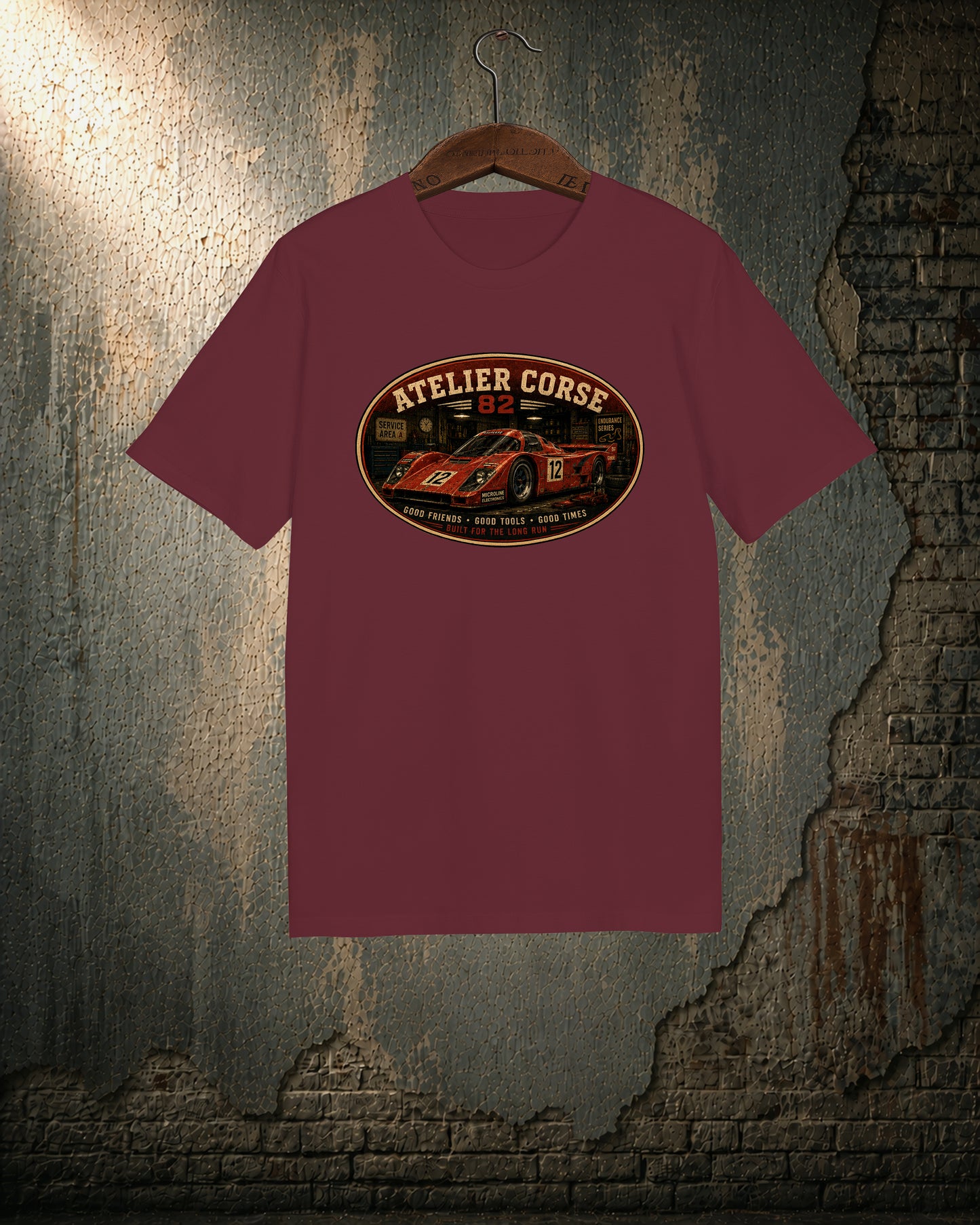 Atelier Corse 82 Retro Endurance Racing T-Shirt