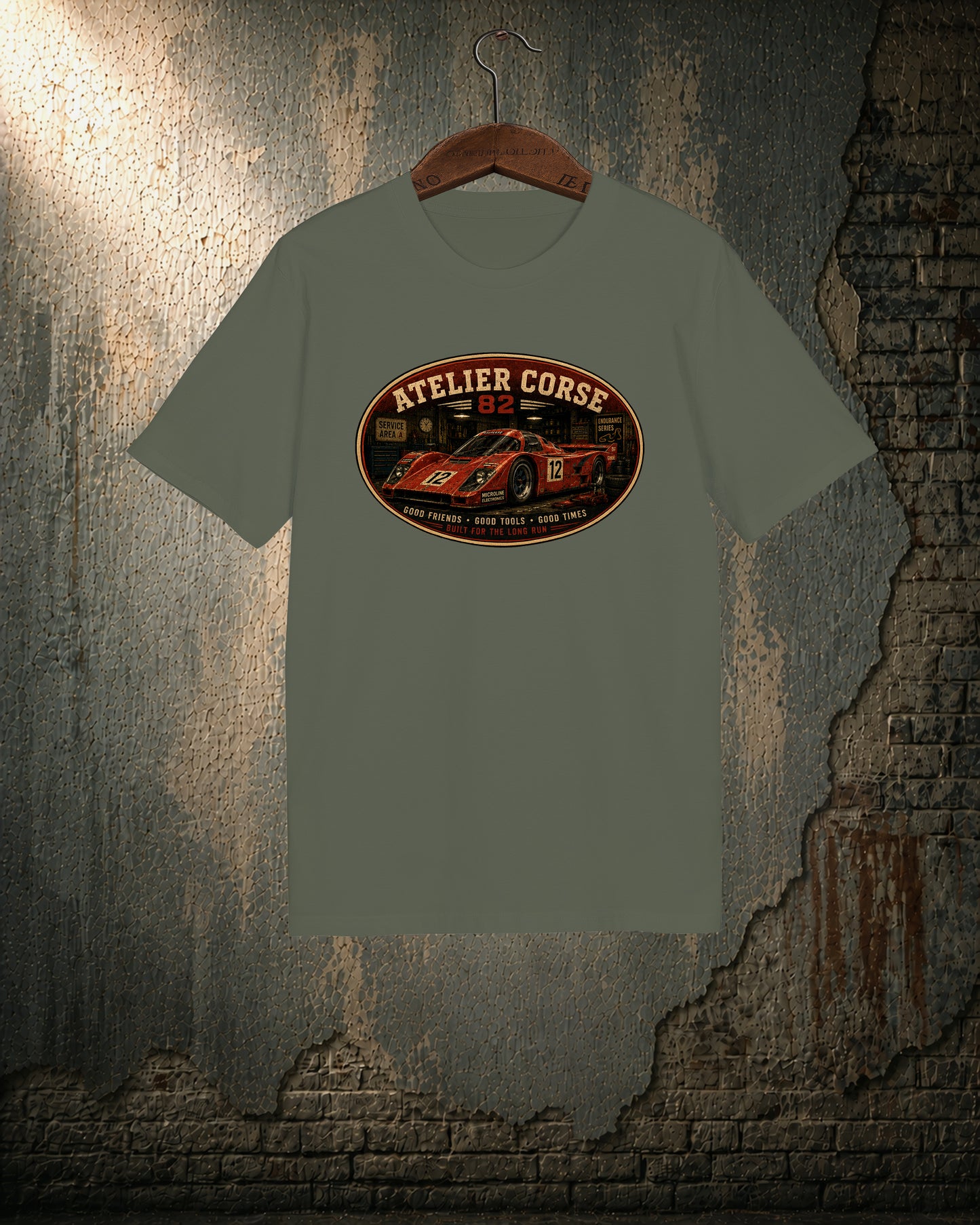 Atelier Corse 82 Retro Endurance Racing T-Shirt