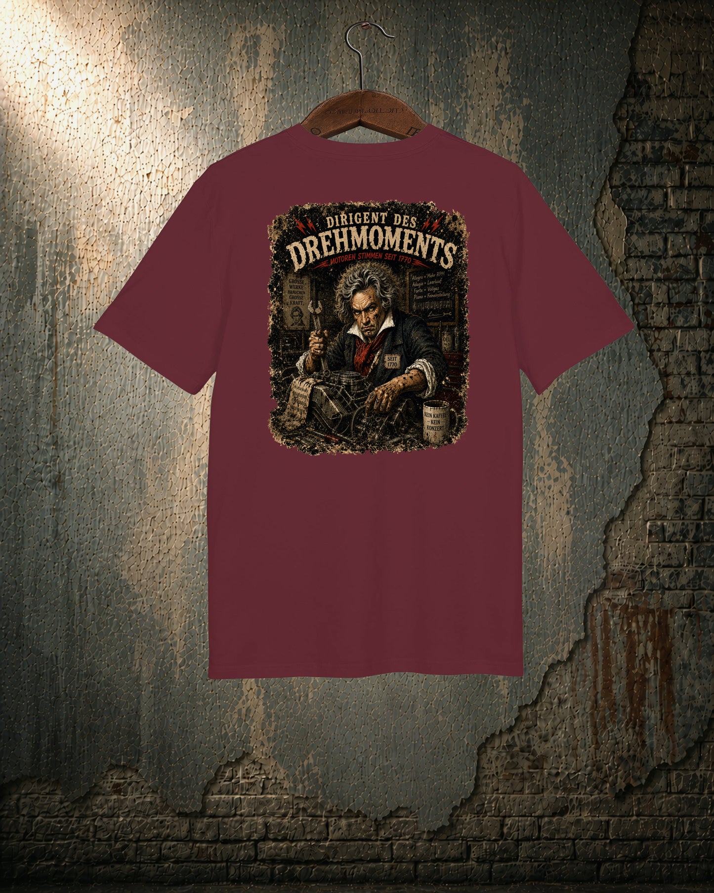 Conductor of Torque – Garage Mechanic T-Shirt