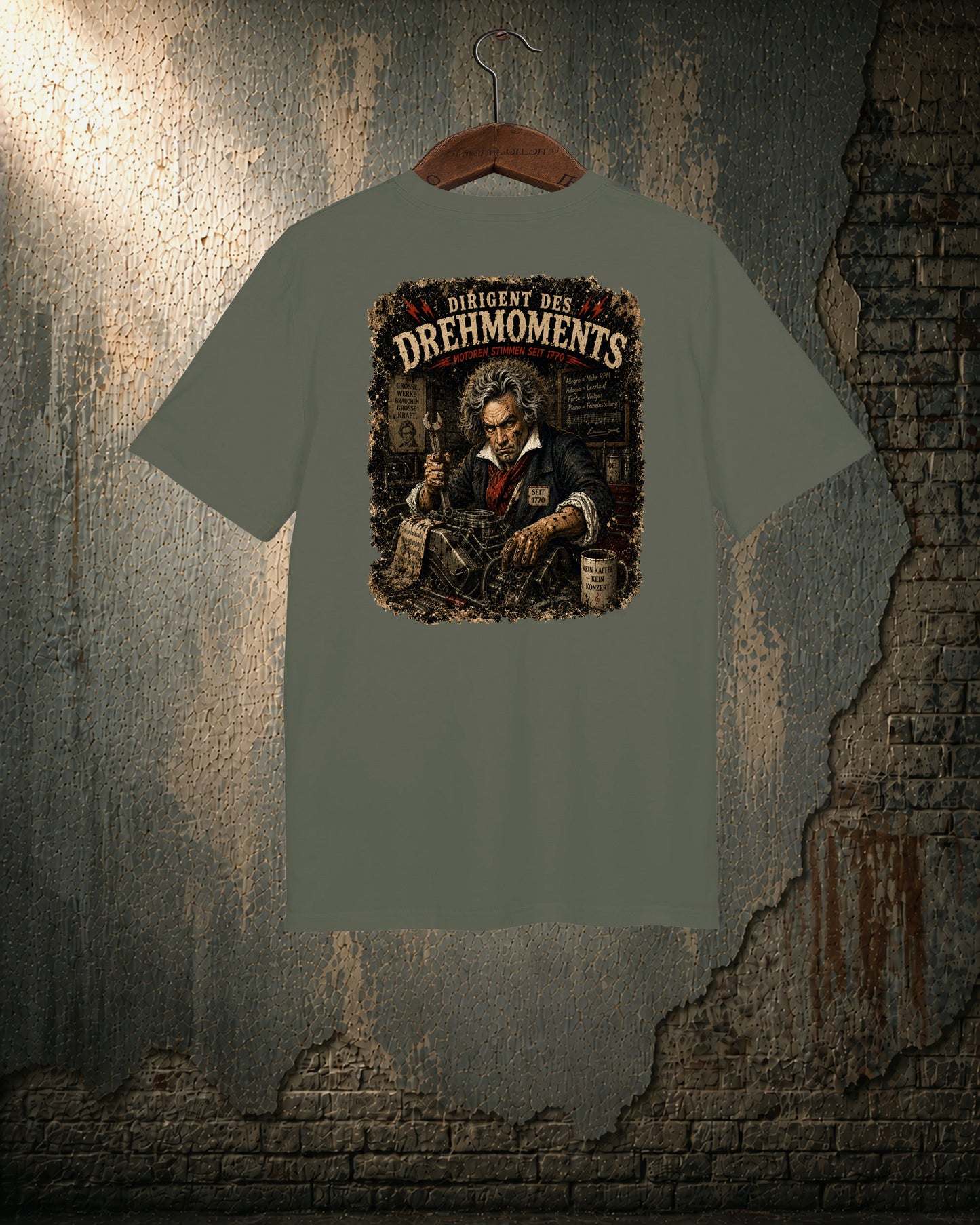 Conductor of Torque – Garage Mechanic T-Shirt