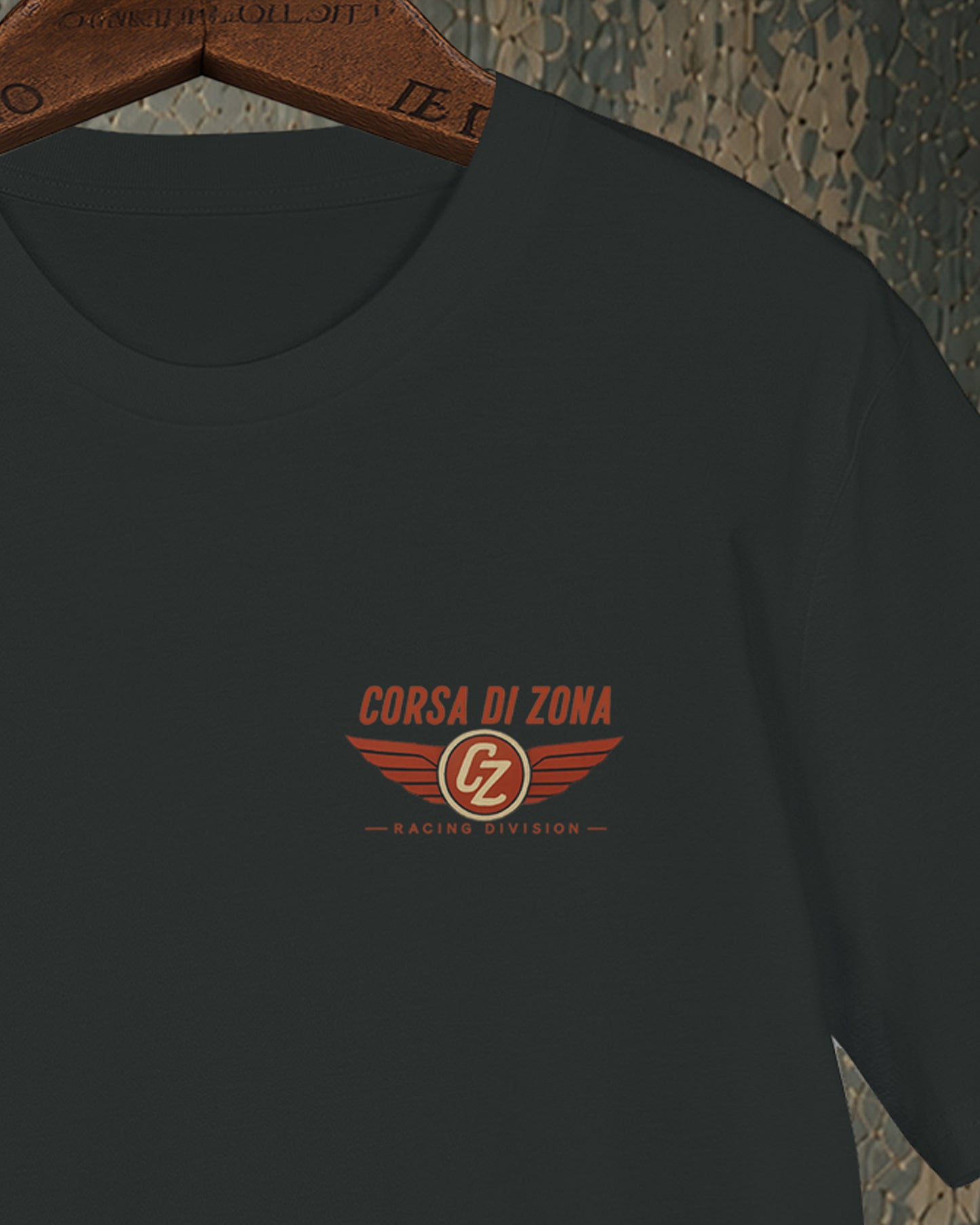 Corsa di Zona – In der Zone – Garage Racing T-Shirt