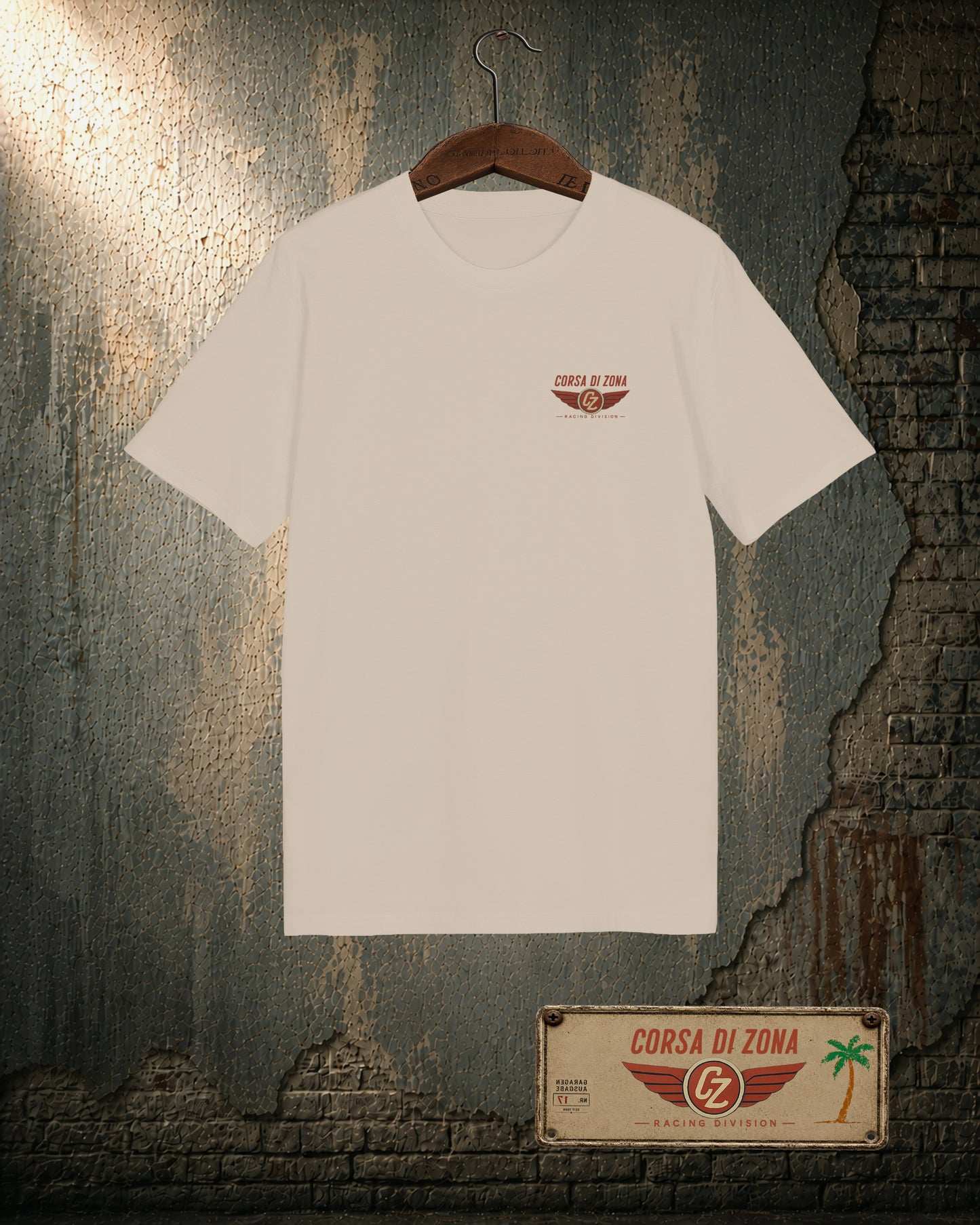 Corsa di Zona – In der Zone – Garage Racing T-Shirt